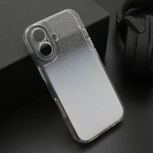 Zastitna futrola OMBRE GLITTER - iPhone 17 bela (MS).