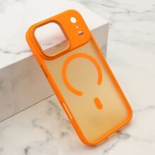 Zastitna futrola SILKY MagSafe II - iPhone 17 Pro Max (6.9) narandzasta (MS).