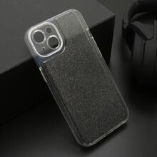 Zastitna futrola OMBRE GLITTER - iPhone 13 (6.1) crna (MS).