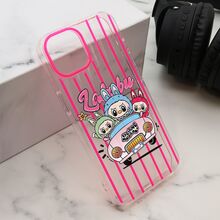Zastitna futrola print PARTY - iPhone 14 (6.1) pink LBB004 (MS).