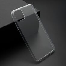 PROTECT silikonska futrola skin (ultra tanka) - iPhone 11 Pro Max (6.5) providna (bela) (MS).