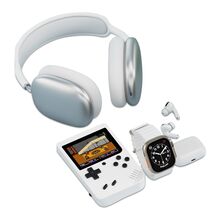 KARLER BASS K13-Combo set (smart watch, konzola, TWS / AirPods Max Bluetooth slusalice ) bela (MS).