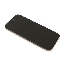 LCD ekran (displej) - iPhone 15 Pro+ Touch screen crni SOFT OLED Diagnostic (MS).
