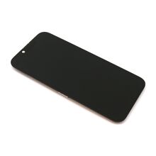LCD ekran (displej) - iPhone 16e + Touch screen crni SOFT OLED 60HZ Support IC removable (MS).