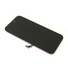 LCD ekran (displej) - iPhone 15 Plus + Touch screen crni SOFT OLED Diagnostic (MS).