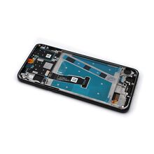 LCD ekran (displej) - Huawei P30 Lite + Touch screen + okvir crni ORG (MS).