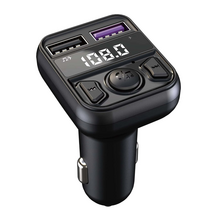 FM transmiter C44 USB, QC 3.0 Bluetooth 5.0, Slusalica (handsfree) crni.
