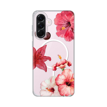 Zastitna futrola print Magsafe - Samsung A566 Galaxy A56 Hibiscus.