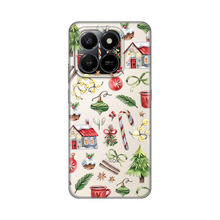 PRINT silikonska futrola skin (ultra tanka) - Honor X7d 4G/400 Smart 5G Winter Spirit.