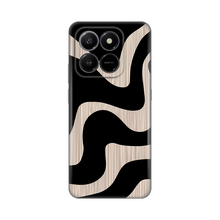 PRINT silikonska futrola skin (ultra tanka) - Honor X7d 4G/400 Smart 5G crni Flow.