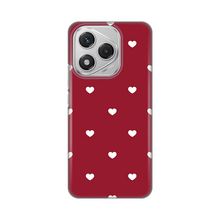 PRINT silikonska futrola skin (ultra tanka) - Huawei Honor 400 Lite Burgundy Hearts.