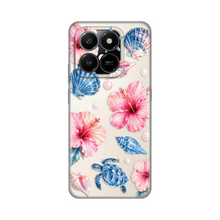 PRINT silikonska futrola skin (ultra tanka) - Honor X7d 4G/400 Smart 5G Hibiscus Sea.