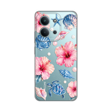 PRINT silikonska futrola skin (ultra tanka) - Xiaomi Redmi 15C 4G Hibiscus Sea.