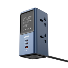 Produzni kabl LDNIO SC2 7-In-1 4 uticnice 2xPD 1xUSB GaN 45W 2m.