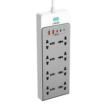 Produzni kabl LDNIO SC4 13-IN-1 8 uticnica 2xPD 2xUSB 1xLightning GaN 65W 2m.
