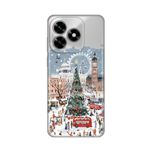 PRINT silikonska futrola skin (ultra tanka) - Huawei Honor X5c Plus Christmas Town.