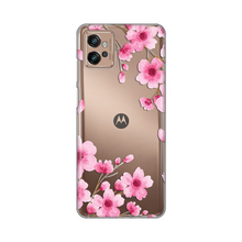 PRINT silikonska futrola skin (ultra tanka) - Motorola Moto G32 Rose flowers.