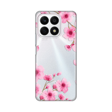 PRINT silikonska futrola skin (ultra tanka) - Huawei Honor X8a Rose flowers.