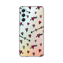 PRINT silikonska futrola skin (ultra tanka) - Samsung A346 Galaxy A34 5G 5G Heart Pattern.