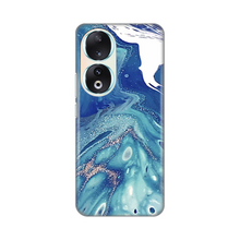 PRINT silikonska futrola - Huawei Honor 90 Blue Marble.