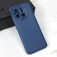 Zastitna futrola Carbon Stripe - Xiaomi Redmi 12C plava.