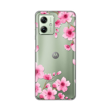 PRINT silikonska futrola skin (ultra tanka) - Motorola Moto G54 Rose Flowers.