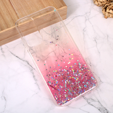 Zastitna silikonska futrola Glitter - Samsung A256 Galaxy A25 5G roze.