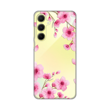 PRINT silikonska futrola skin (ultra tanka) - Samsung A556 Galaxy A55 5G Rose Flowers.