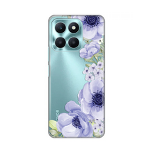 PRINT silikonska futrola skin (ultra tanka) - Huawei Honor X6a Blue Roses.