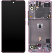 LCD ekran (displej) - Samsung A516/Galaxy A51 5G 2020+touch screen pink+frame Service Pack ORG/GH82-23124C.