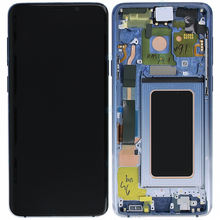 LCD ekran (displej) - Samsung G960/Galaxy S9 +touch screen+frame Polaris blue Service Pack ORG/GH97-21696G.