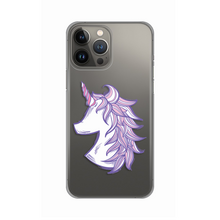 PRINT silikonska futrola skin (ultra tanka) - iPhone 13 Pro Max 6.7 Purple Unicorn.