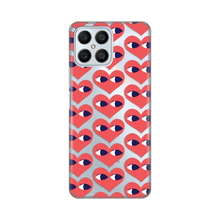 PRINT silikonska futrola skin (ultra tanka) - Huawei Honor X8 Eye Heart Pattern.