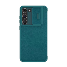 Zastitna futrola Nillkin Qin Pro (plain leather) - Samsung S916B Galaxy S23 Plus zelena.