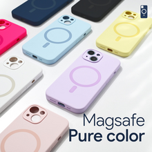 Zastitna futrola Magsafe Pure color - iPhone 14 Pro svetlo plava.