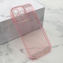 Zastitna futrola DIAMOND SIDE - iPhone 14 Pro Max (6.7) roze (MS).