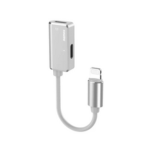 Adapter REMAX - slusalice I punjenje iPhone RL-LA02i beli.