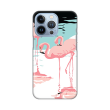 PRINT silikonska futrola - iPhone 13 Pro Pink Flamingos.