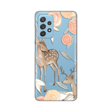 PRINT silikonska futrola skin (ultra tanka) - Samsung A536 Galaxy A53 5G Flower Deer.