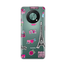 PRINT silikonska futrola skin (ultra tanka) - Huawei Nova Y90 Love Paris.