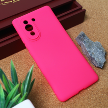 Teracell GIULIETTA silikonska futrola - Huawei Nova 10 mat pink.