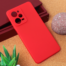 Teracell GIULIETTA silikonska futrola - Xiaomi Redmi Note 12 Pro 5G (EU) mat crvena.