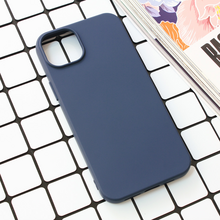 Zastitna futrola Nano Silikon - iPhone 15 Plus 6.7 tamno plava.