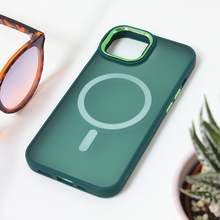 Zastitna futrola Magsafe colorful - iPhone 14 tamno zelena.