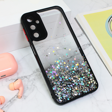 Zastitna futrola okvir Glitter - Samsung A245 Galaxy A24 4G crna.