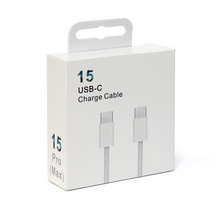 Data kabl iPhone 15 Type c na Type c beli 1m.