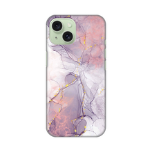 PRINT silikonska futrola - iPhone 15 Pink Marble.