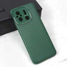 Zastitna futrola Carbon Stripe - Xiaomi Redmi 12C zelena.