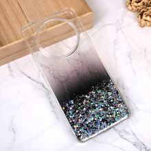 Zastitna silikonska futrola Glitter - Xiaomi Redmi A3 crna.