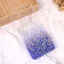 Zastitna silikonska futrola Glitter - Samsung A156 Galaxy A15 5G ljubicasta.